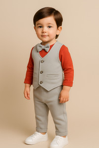 Ninas Boys Festive Party Wedding Blazer