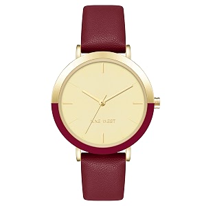 Nine West Womens Strap Watch