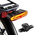 NineLeaf Bike Tail Light with Turn Signals, Bike Light Turn Signal