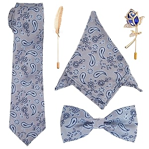 to the nines men39s microfiber tie pocket square bow tie amp lapel pins