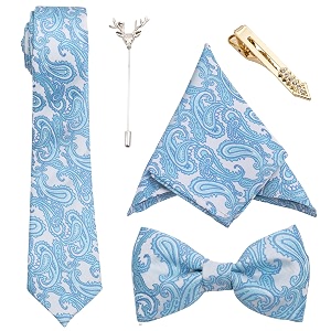 to the nines men39s microfiber tie pocket square bow tie amp lapel pins
