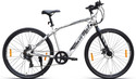 Ninety one Spectre R7 700C 6.3Ah Battery 250Watts IP65 BLDC Motor Front Suspension | Silver 700C inches 7 Gear Lithium-ion (Li-ion) Electric Cycle