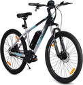 Ninety one WOLVERINE X 7.8Ah Battery Front Suspension 250 Watt IP65 BLDC Motor Black Silver 29 inches Single Speed Lithium-ion (Li-ion) Electric Cycle