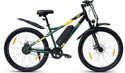 Ninety one Z2 7.8Ah Battery | Front Suspension | 250Watts IP65 BLDC Motor | Green Yellow 27.5 inches Single Speed Lithium-ion (Li-ion) Electric Cycle