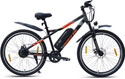 Ninety one Z2 7.8Ah Battery | Front Suspension | 250Watts IP65 BLDC Motor | Black Orange 27.5 inches Single Speed Lithium-ion (Li-ion) Electric Cycle