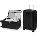 NINETYGO Large Checked Luggage 28 Inch, Top Opening Luggage Checking In Luggage, Expandable, PC Hard Shell, Larger Capacity Checked, TSA Lock, 360° Spinner Wheels (Black,HBP)
