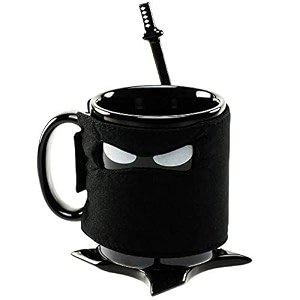 Ninja Tea Coffee Mug with Coaster and