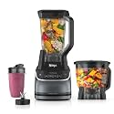 Ninja UltraCrush Pro Kitchen System, 1500W, 72oz Blender, Silver, BP401