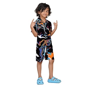 Ninos Dreams Boys Cotton Rayon Coord Set