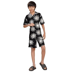 Ninos Dreams Boys Cotton Rayon Halfsleeves Coord