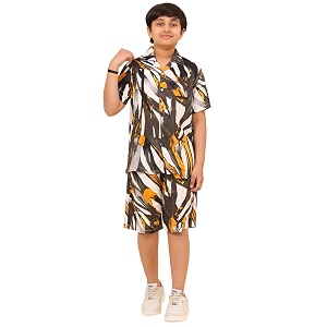 Ninos Dreams Boys Cotton Rayon Halfsleeves Coord