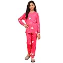 Ninos Dreams Cotton Girls Full Sleeves Coord Set ! Night Suit for Girls ! Tshirt with Jogger Set