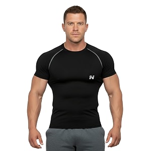 NINQ Half Sleeve Compression T-Shirt - Mens