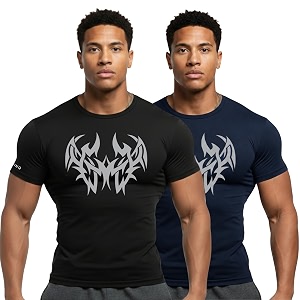 NINQ Half Sleeve Compression T-Shirt - Mens