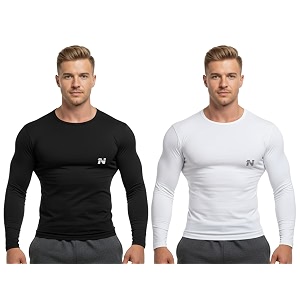 NINQ Half Sleeve Compression T-Shirt - Mens