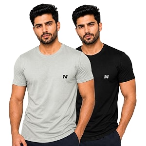 NINQ Half Sleeve Tshirt for Men