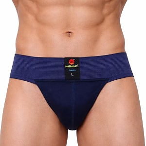 ninq mens athletic supporter underwear with elastic waistband breathable fabric gym support brief comfortable innerwear for sports workout running amp training