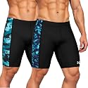 NINQ Mens 2 Pack Polyester Yoga Short