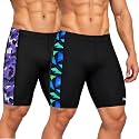 NINQ Mens 2 Pack Polyester Yoga Short