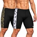 NINQ Mens 2 Pack Polyester Yoga Short