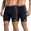NINQ Mens 2 Pack Polyester Yoga Short