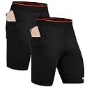 NINQ Mens 2 Pack Polyester Yoga Short