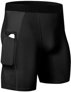 ninq solid men black tights