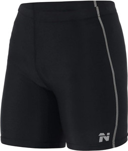 ninq solid men black tights