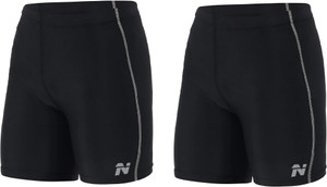 ninq solid men black tights