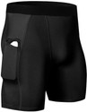 NINQ Solid Men Black Tights