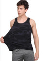 NINQ Solid Printed Men Round Neck Dark