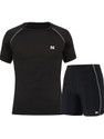 NINQ Solid Sporty Men Round Neck Black