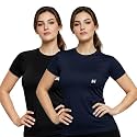 NINQ Women’s Long Sleeve Compression T-Shirt for Gym, Running, Yoga &amp; Sports Wear