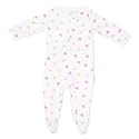 NINTARABABY Zip-Up Footed Bodysuit 100 Organic