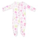 NINTARABABY Zip-Up Footed Bodysuit 100 Organic