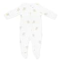 NINTARABABY Zip-Up Footed Bodysuit 100 Organic