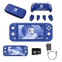 Nintendo Switch Lite Premium Bundle (Blue) (Renewed)