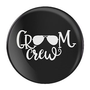 team groom badgeswedding badges props for team ladkewale and familybatches for wedding bachelorreception party and eventsgroom squad badgemulticolosize 58mm pack of 10 tg 3