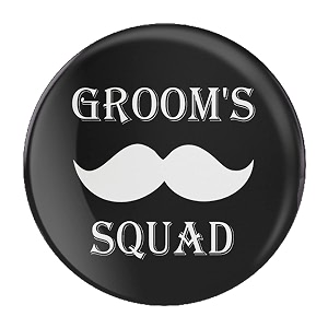 team groom badgeswedding badges props for team ladkewale and familybatches for wedding bachelorreception party and eventsgroom squad badgemulticolosize 58mm pack of 15 tg 11