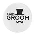 Team Groom badges|Wedding badges (props) for Team Ladkewale and family|Batches for Wedding, Bachelor/Reception Party and Events|Groom squad badge|Multicolo|Size 58mm (Pack of 50, TG 1)