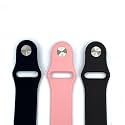 Watch Strap Silicone Belt Compatible with Garmin Vivo Active 3 Watch Smartwatch Sports Band Only [ Not for Any Other Models] (Pink)