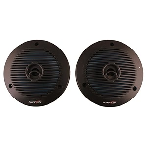 nippon nfc- 1601 dual cone black inside car speaker boxes for all vehicles