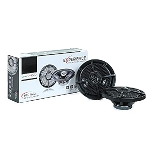 nippon power nfc-1602 dual cone inside coaxial two way car speaker set box for all vehicles_240watt - 2 pieces box large 65 inches black