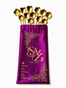 Niralasa packing 12 golden spoon Steel Coffee