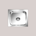 NIRALI Grace Plain Jumbo 02Grace_Pain-Mate-Jumbo Vessel Sink (Steel)