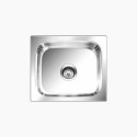 NIRALI Grace Plain Mini NG 01Grace_Pain-Glossy-Mini Counter Top (Steel)
