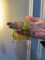 NIRANJN Glass Beads Bangle Set