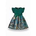 Niren Enterprise Printed Knee Length Sleeveless Round