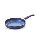 Nirlon Bling Aluminium Non-Stick Induction Base Fry Pan, Blue [24cm, 1.9Liter]
