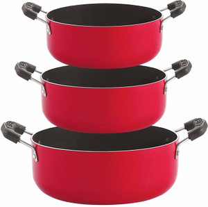 NIRLON Chemical Free 3 Piece Non-Stick Coated